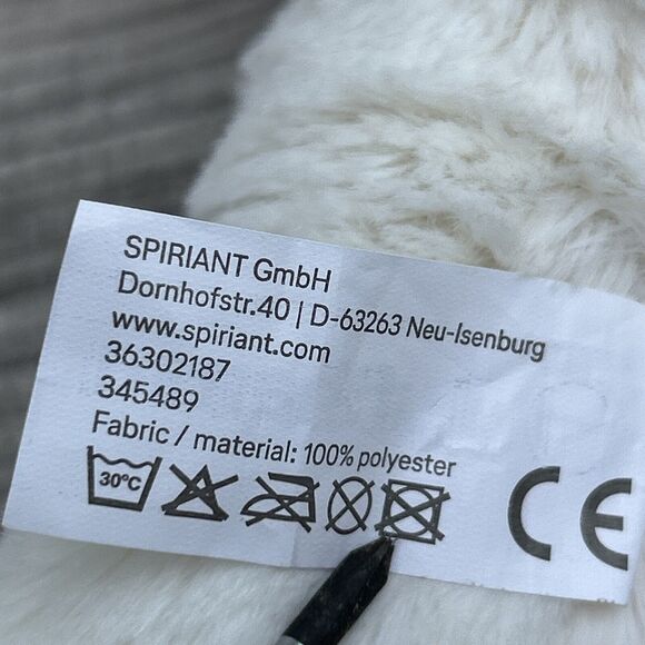 Lufthansa white 8” Teddy Bear Plush toy super soft polar bear - Picture 8 of 8